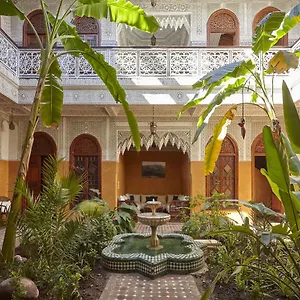 ** Marockansk riad Jardin Secret Marocko